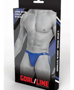 Goal Line Low Rise Jockstrap S/m Blu