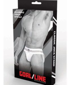 Goal Line Class Jockstrap S/m Wht