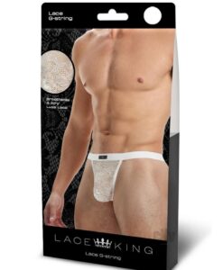 Lace King Lace Gstring L/xl Wht