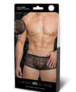 Lace King Lace Boxers S//m Wht