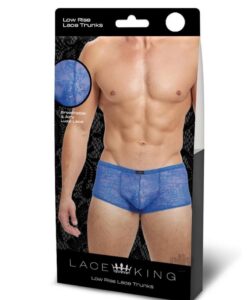 Lace King Lace Boxers L/xl Blu