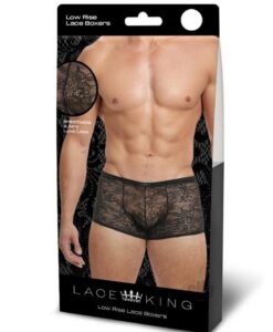 Lace King Lace Trunks S/m Blk