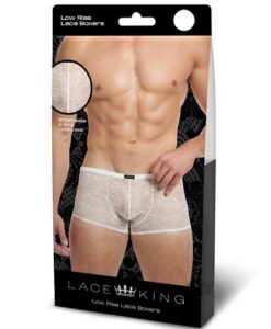 Lace King Lace Trunks M/l Wht
