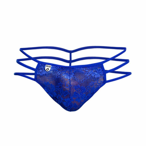 Triple Lace String Thong Royal S/M