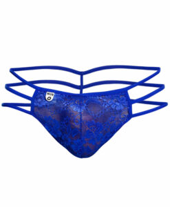 Triple Lace String Thong Royal L/Xl