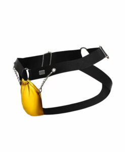 Dngeon Chain Jockstrap Yellow One Size