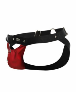 Dngeon Peekaboo Jockstrap Red One Size