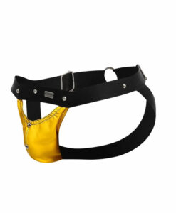 Dngeon Peekaboo Jockstrap Yellow One Size