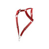 Dngeon Straight Back Harness Cherry One Size