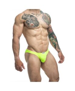 Malebasics Justin + Simon Classic Bikini Neon Green S