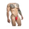 Malebasics Justin + Simon Classic G-string Bulge Red S/m