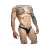 Malebasics Justin + Simon Classic Tanga Black M