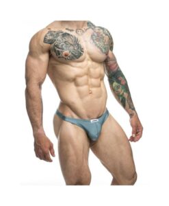Malebasics Justin + Simon Classic Tanga Metal Green M