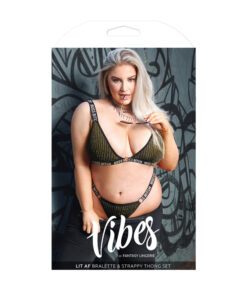 Bo$$ Bitch Bralette Set Queen Size