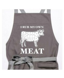 Twisted Wares I Rub My Own Meat Apron