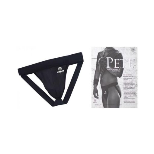 Spareparts Pete Freestyle Nylon Packing Jock Black Size 2xl