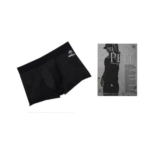 Spareparts Pete Trunks Nylon Packing Underwear Black Size S