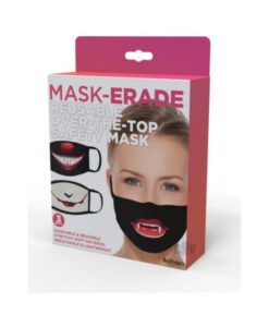 Maskerade Masks - Joker/pennywise/vampire - 3-pack