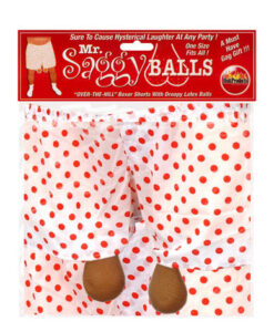 Mr Saggy Balls Over The Hill Boxers With Droopy Latex Balls