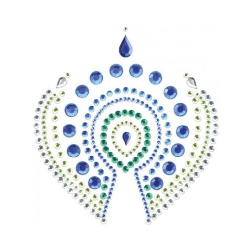 Bijoux Indiscrets Flamboyant Rhinestone Body Decorations Blue/green - Image 2