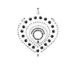 Bijoux Indiscrets Flamboyant Rhinestone Body Decorations Black/silver