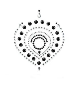 Bijoux Indiscrets Flamboyant Rhinestone Body Decorations Black/silver