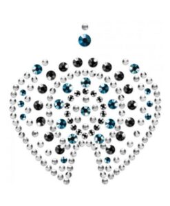 Alternative view of Bijoux Indiscrets Flamboyant Rhinestone Body Decorations Black/silver