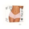 Barely B Split Lace Boy Shorts Peach