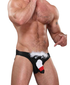 Toucan Bikini Black One Size