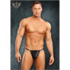 Satin Spandex Posing Strap Black One Size