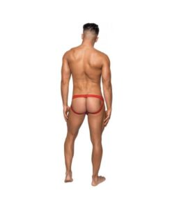 Alternative view of Male Power Hoser Hose Jock Red Sm