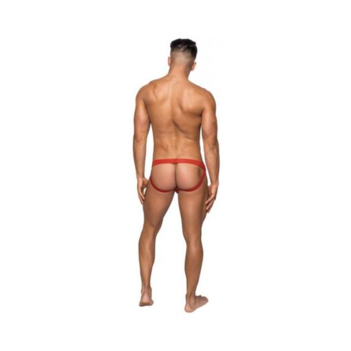 Male Power Hoser Hose Jock Red Sm - Image 2