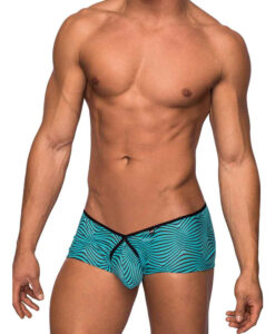 Tranquil Abyss Micro Mini Short Seafoam/Blk X-Large