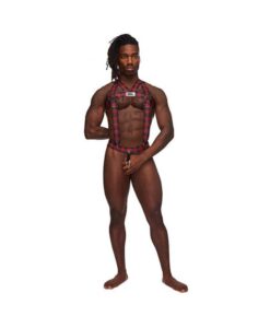Mp Elastic Harness With Ring Red Os