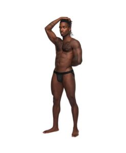 Mp Sneak Peek Strappy Ring Jock Black S/m