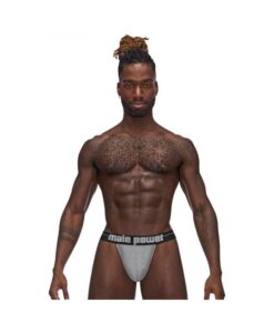 Mp Sexagon Micro V Thong Gray L/xl