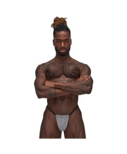 Mp Sexagon Posing Strap Gray 1s