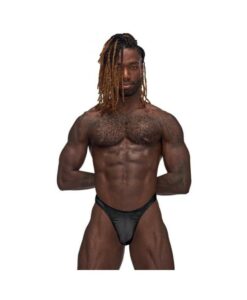 Mp Barely There Bong Thong Black L/xl