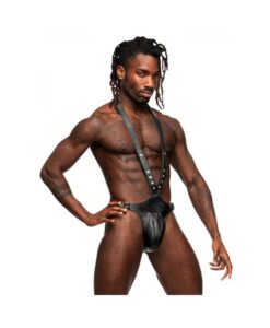 Male Power Men's Leather Capricorn Black O/s
