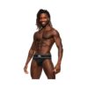 Male Power Modal Rib Bong Thong Black L/xl