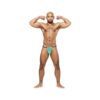 Caribbean Crush Posing Strap Mint O/s