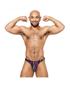 Male Power Galactic Bong Thong Print S/m