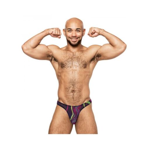 Male Power Galactic Bong Thong Print S/m