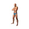 Male Power Kaleidickscope Bong Thong Sky Blue L/xl