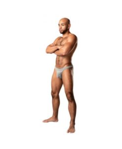 Male Power Labyrinth Bong Thong Grey Weave S/m
