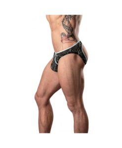 Alternative view of Male Power Marble Mesh Mini Moonshine Black L/xl