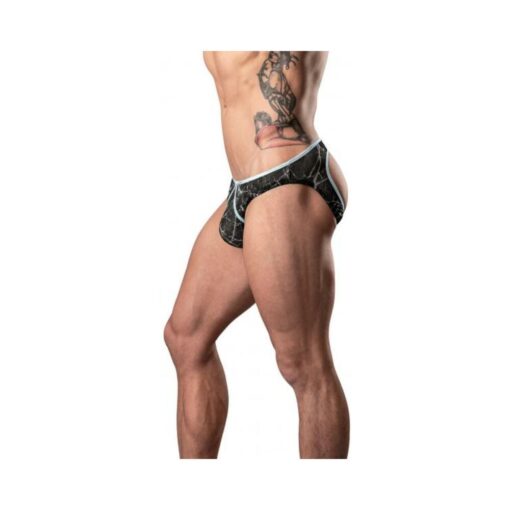 Male Power Marble Mesh Mini Moonshine Black L/xl - Image 2