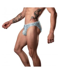 Marble Mesh Moonshine Jock Light Blue S/m