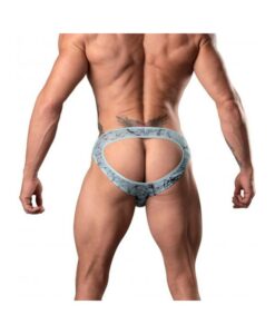 Marble Mesh Moonshine Jock Light Blue L/xl