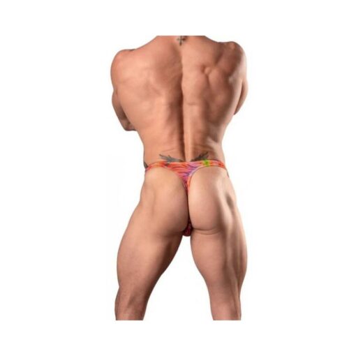 Male Power Your Lace Or Mine Bong Thong Multicolor S/m - Image 2